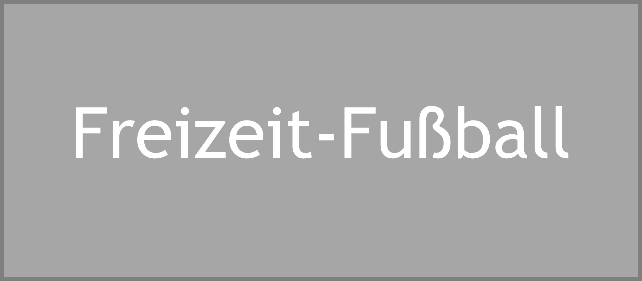 Freizeit-Fußball