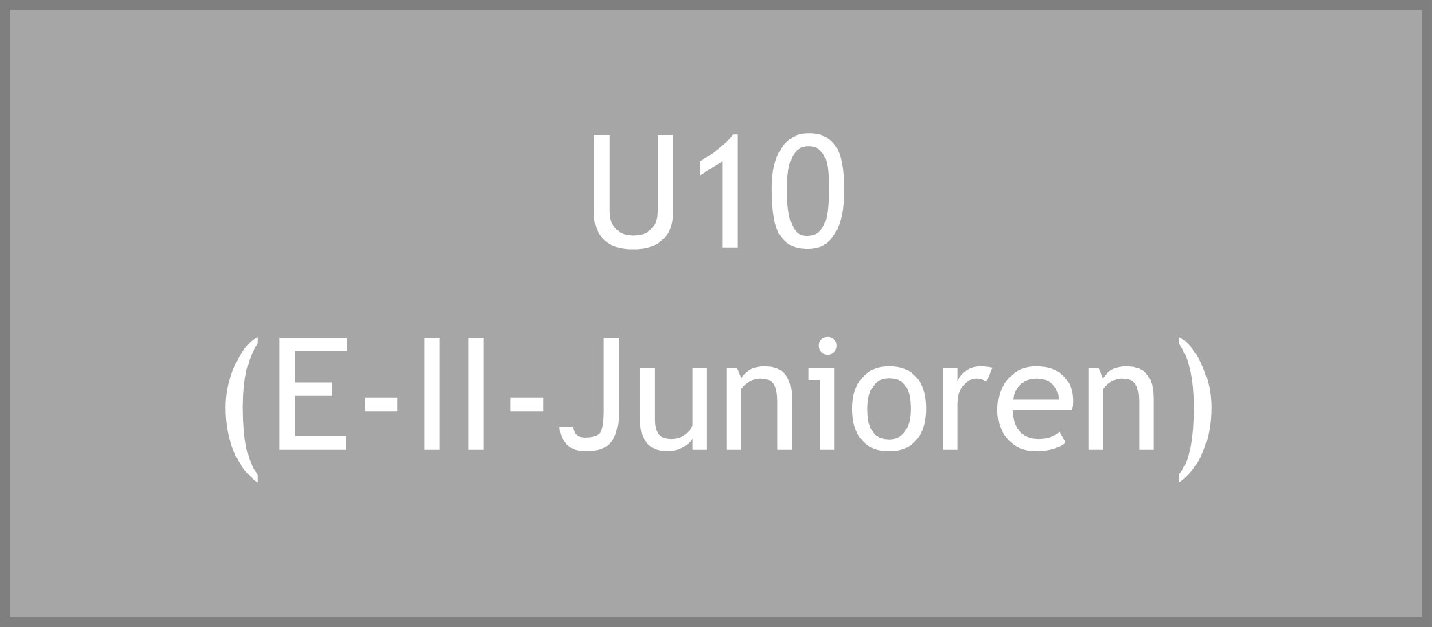 U10 (E-II-Junioren)