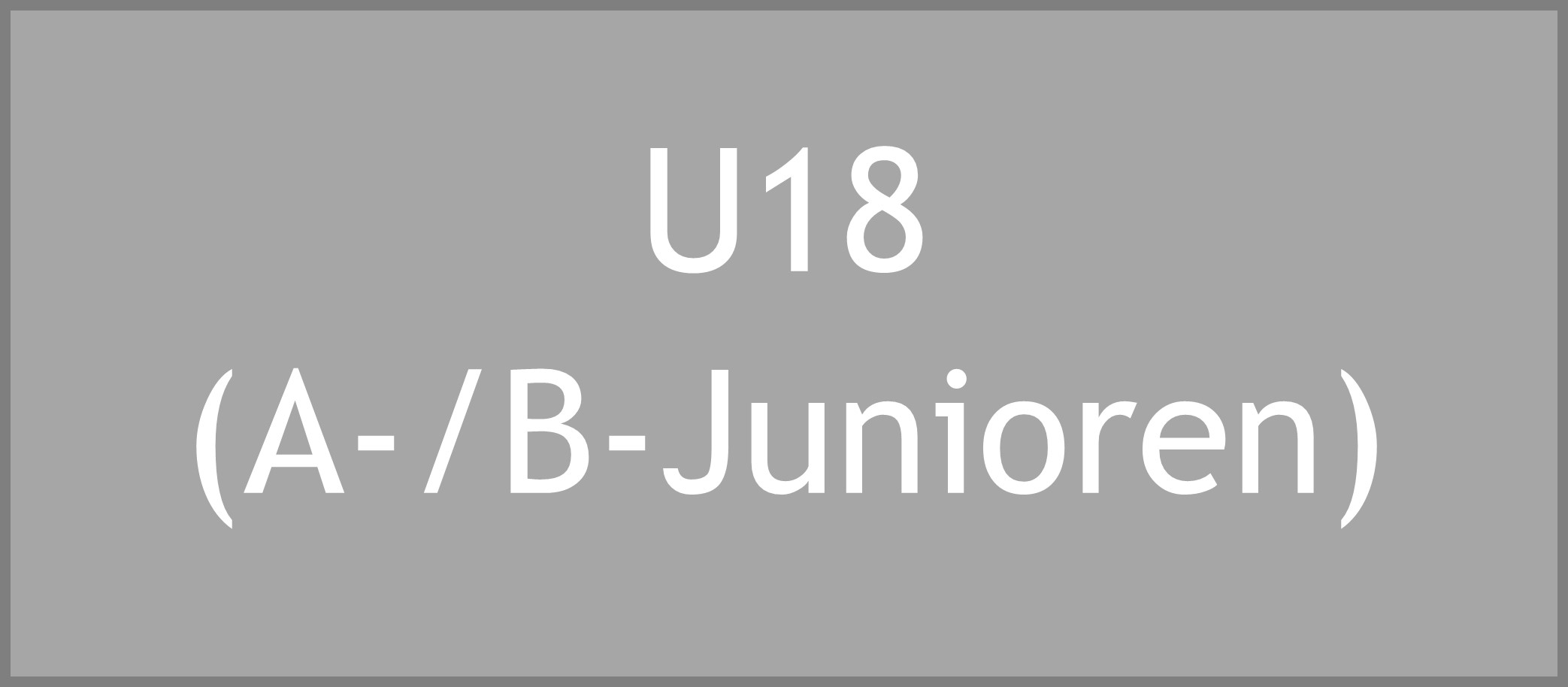 U18 (A-/B-Junioren)