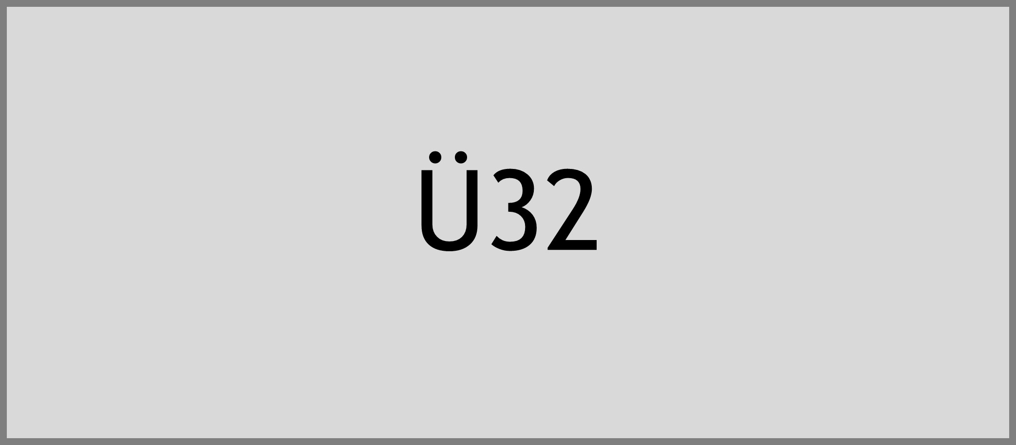 Ü32