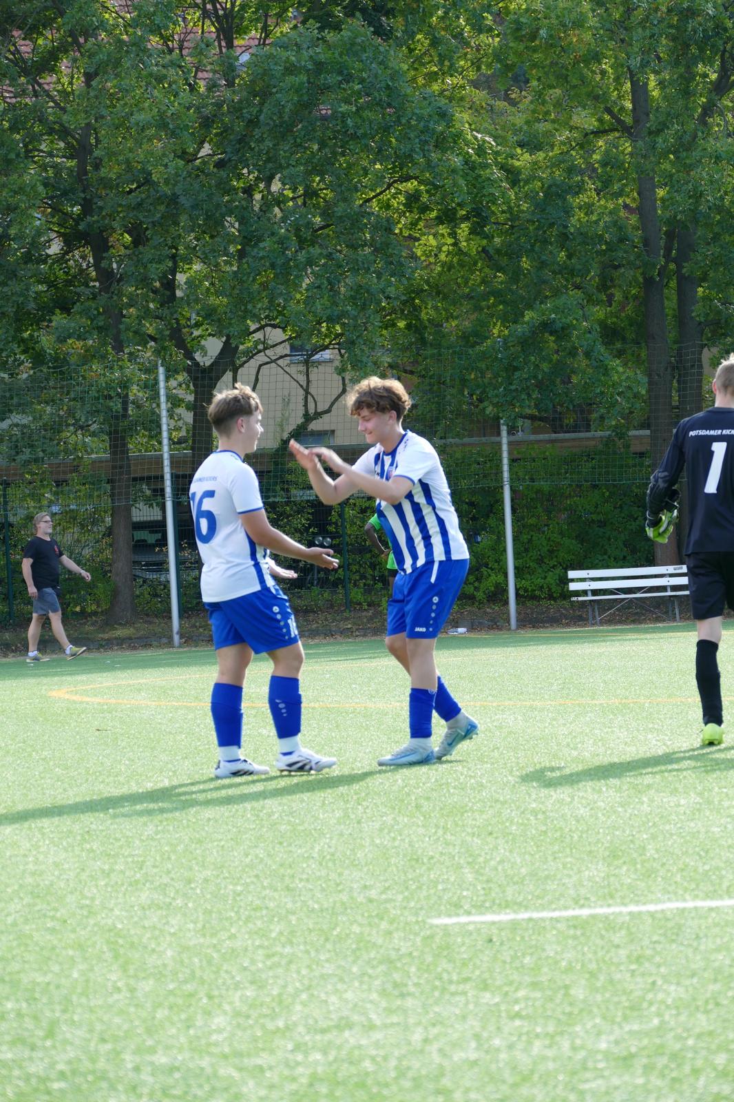 U19 holen 3 Punkte auf der Sandscholle