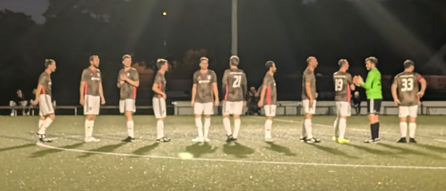 Geburtstag mit Flutlichtspektakel